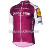 Conjunto Maillot + Culotte Corto con tirantes 2017 Quick-Step Floors N003
